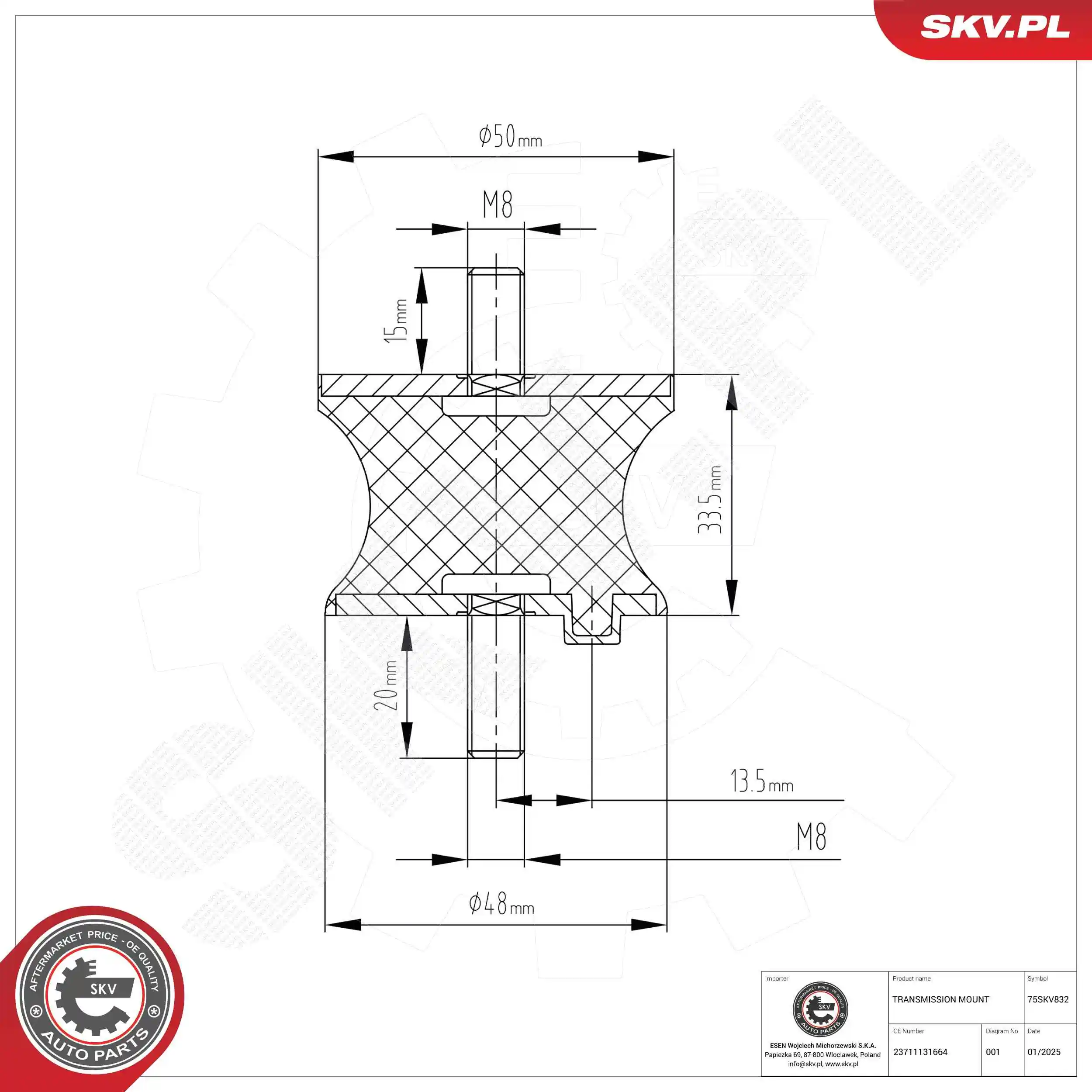 Mounting, automatic transmission